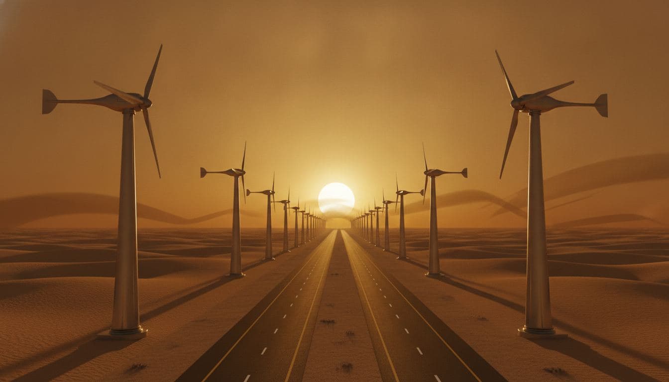 Hybrid VAWT Wind and Solar Systems for Roadside Infrastructure