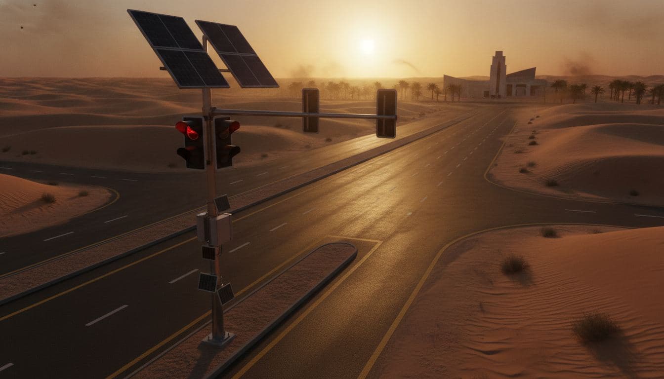 Autonomous Solar Power for Traffic and Road-Safety Systems